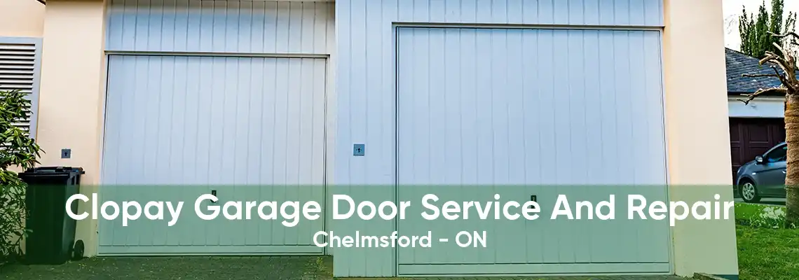 Clopay Garage Door Service And Repair Chelmsford - ON