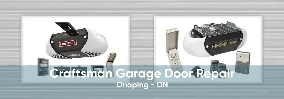 Craftsman Garage Door Repair Onaping - ON