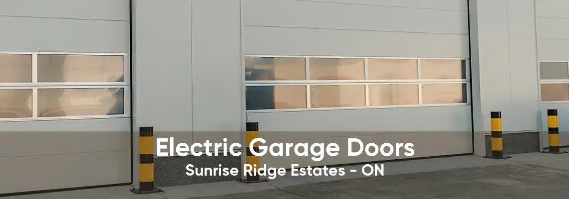 Electric Garage Doors Sunrise Ridge Estates - ON
