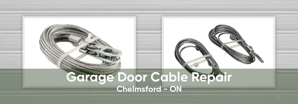 Garage Door Cable Repair Chelmsford - ON