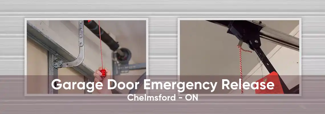 Garage Door Emergency Release Chelmsford - ON