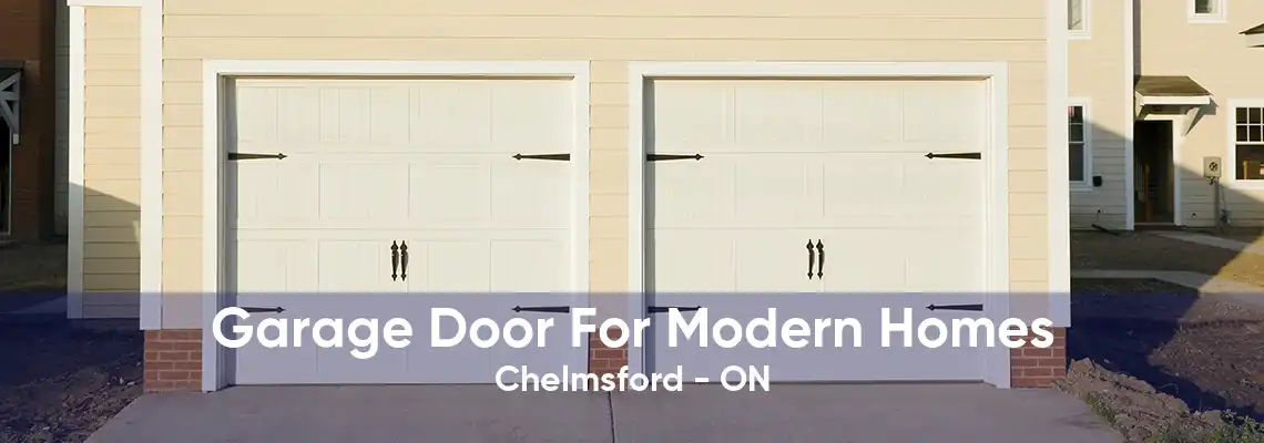 Garage Door For Modern Homes Chelmsford - ON