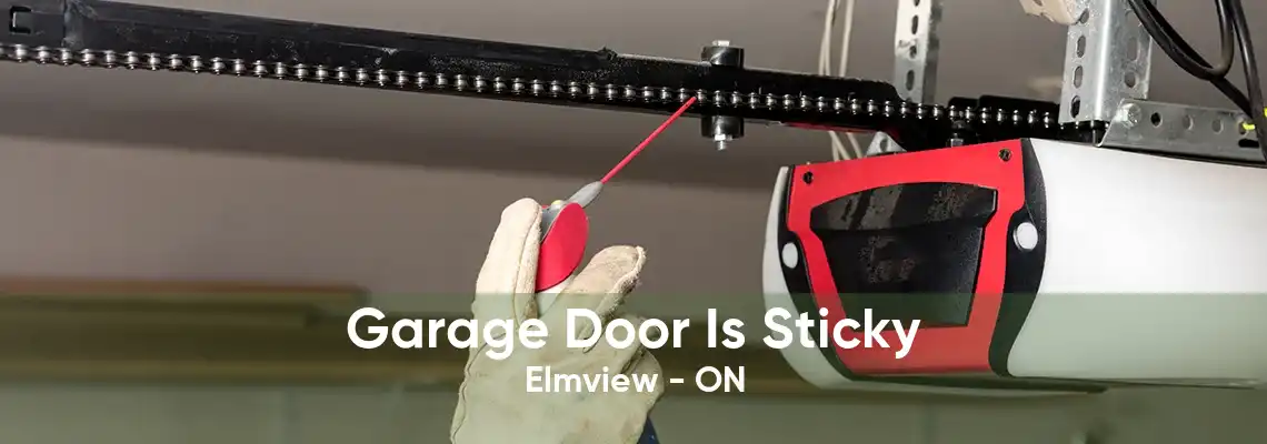 Garage Door Is Sticky Elmview - ON