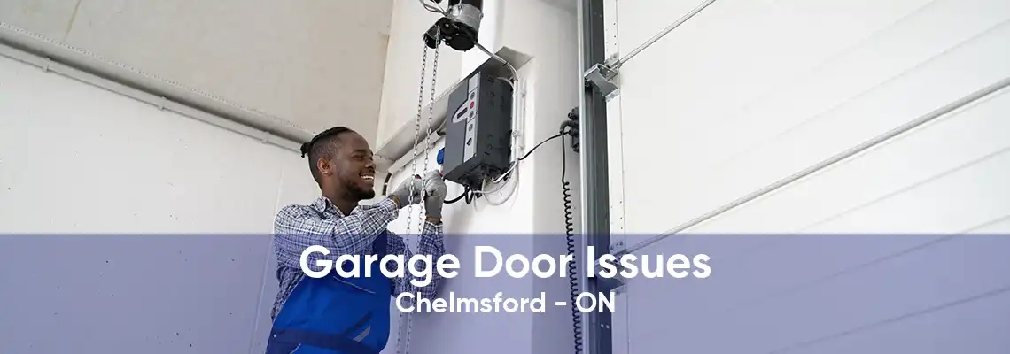 Garage Door Issues Chelmsford - ON