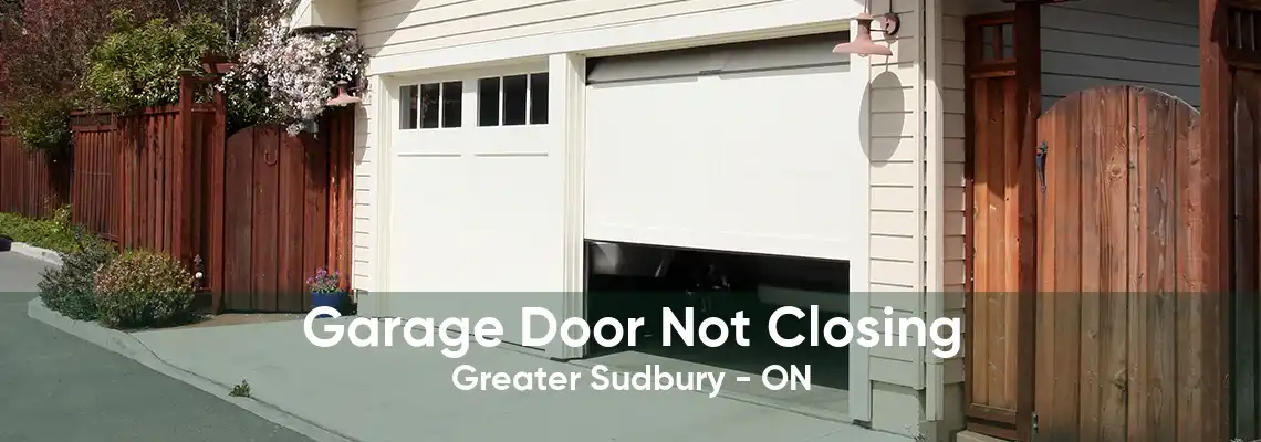 Garage Door Not Closing Greater Sudbury - ON