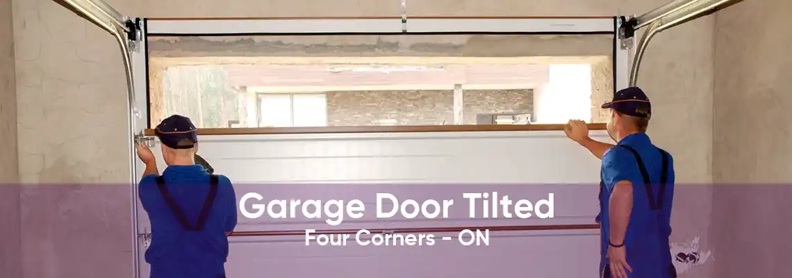 Garage Door Tilted Four Corners - ON