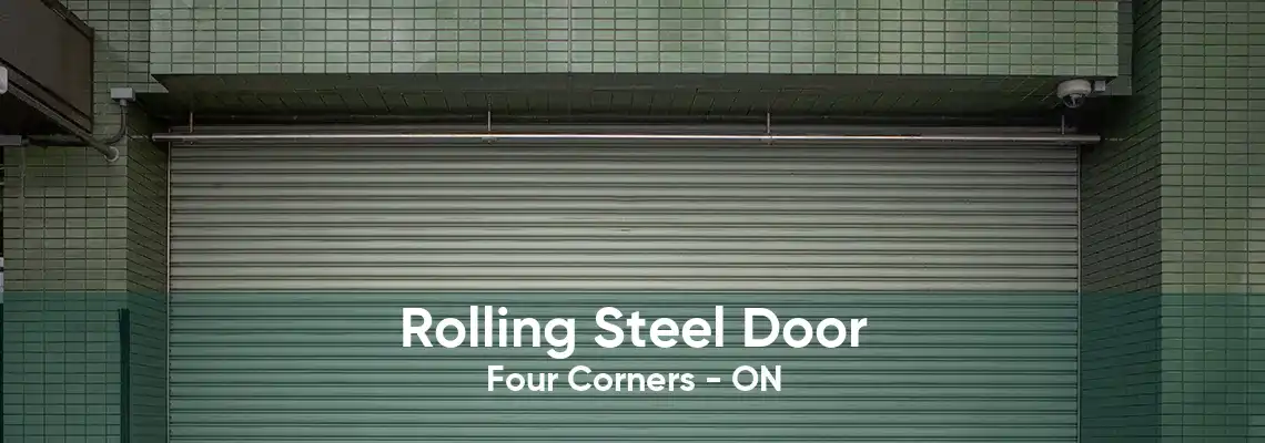 Rolling Steel Door Four Corners - ON