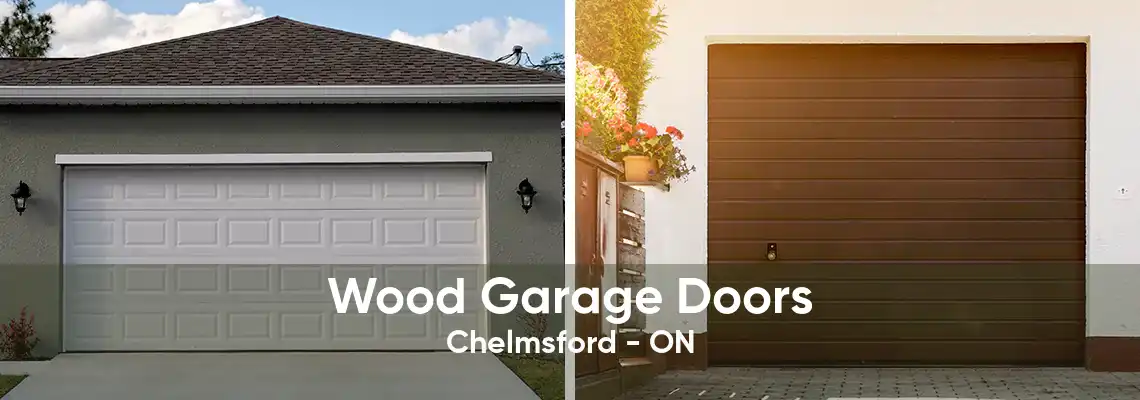 Wood Garage Doors Chelmsford - ON